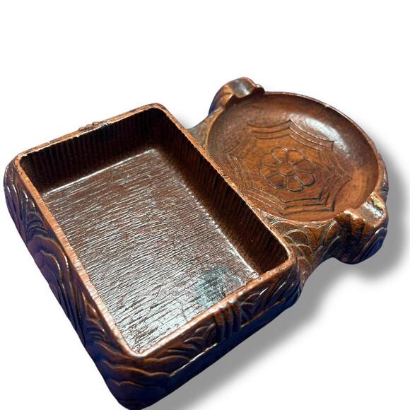 Vintage Desktop Ashtray & Cigarette Holder – U.S. Capitol Washington D.C. Souven - Picture 5 of 7